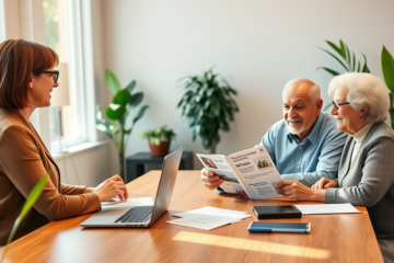 Image depicting seniors exploring loan options effortlessly