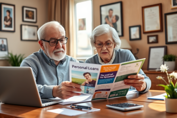 Seniors exploring Citibank personal loan options for immediate credit.