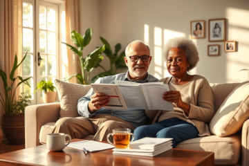Image depicting seniors exploring personal loan options with Chase Bank.