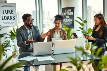 A person applying for a loan online with quick and easy process.
