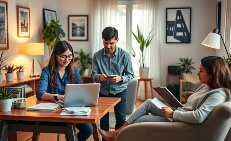 An individual considering a personal loan request online.