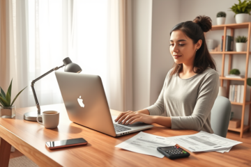 Image illustrating the simple process to get an online loan with Discover.