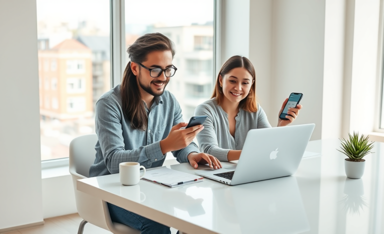 A person quickly filling out a loan request form online.