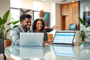 A person using a mobile device to apply for a loan online with ease.