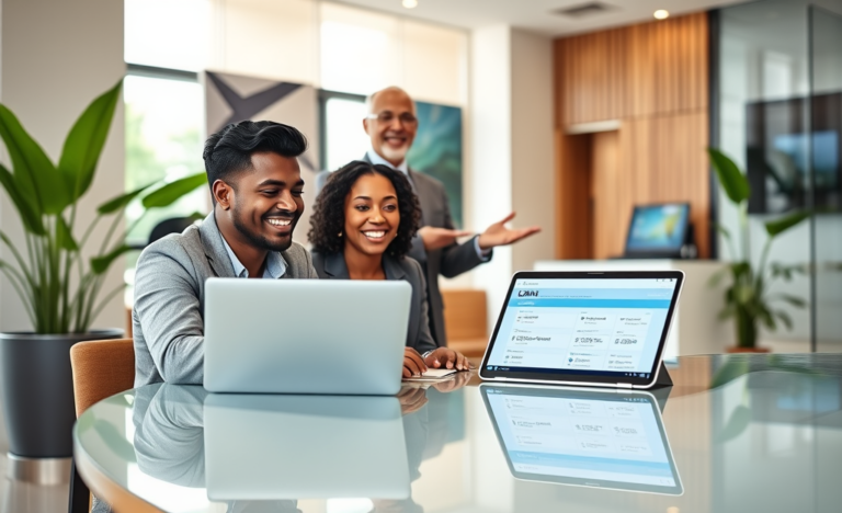 A person using a mobile device to apply for a loan online with ease.