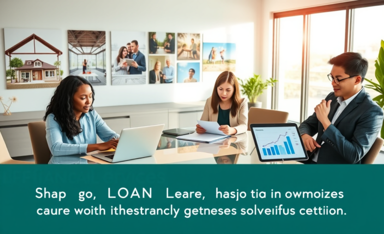 A person reviewing loan options to improve their financial situation