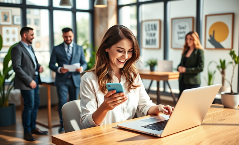 A person celebrating their loan approval with quick funds.
