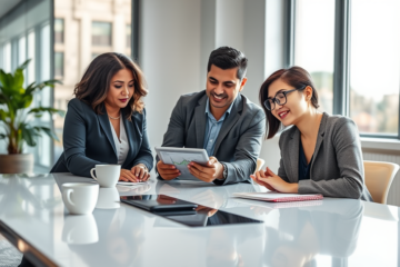 An infographic illustrating the benefits of requesting a customized loan.