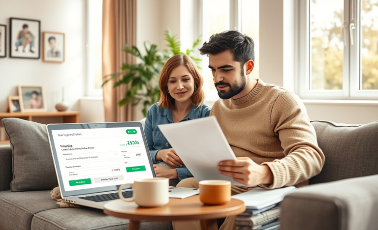 A person reviewing options for personal loans to manage financial challenges.