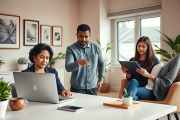 A visual representation of online loans, showcasing convenience and reliability.