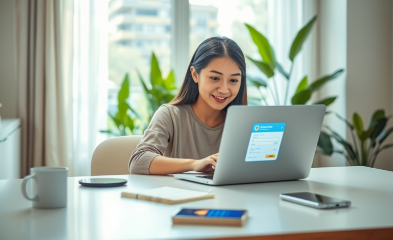 Image representing PayPay Bank's personal loan service with digital application and instant approval.