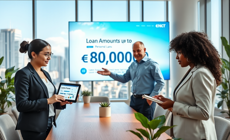 Aiful Personal Loan with amount options up to ¥8,000,000