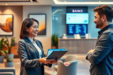 A representation of Mitsubishi UFJ Bank's personal loan offerings showing flexibility and financial options available.