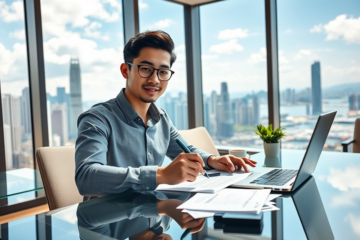 A supportive image representing financial empowerment through Standard Chartered Personal Loans.