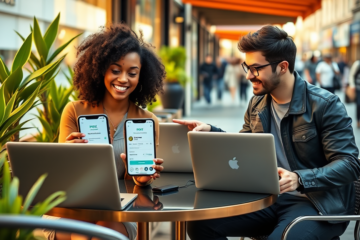 Illustration of Mox Personal Loan digital application process