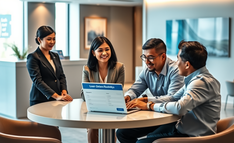 Image depicting financial flexibility and online application for personal loans from the Bank of East Asia.