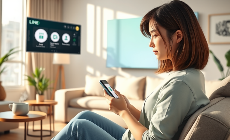 Digital loan application through the LINE app for personalized borrowing experience with Pocket Money.