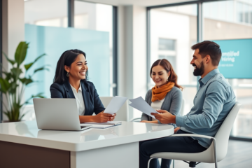 A person reviewing their personal loan options quickly and easily.