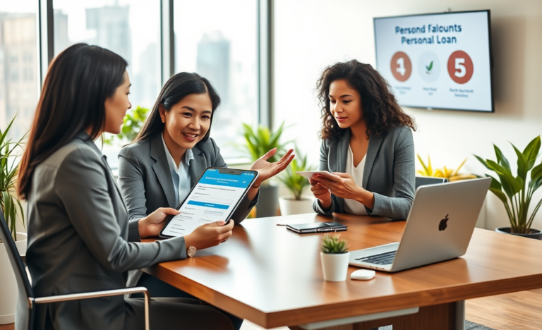 DBS Personal Loan illustration representing flexibility and convenience in borrowing.