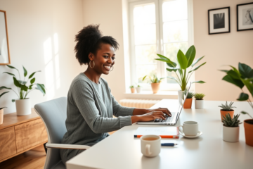 A simplified online application process for credit approval.