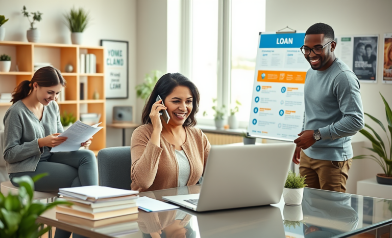Person considering options for requesting an extra loan online.